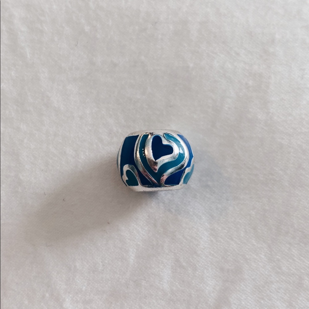 Blue Heart Brighton Bead/Charm